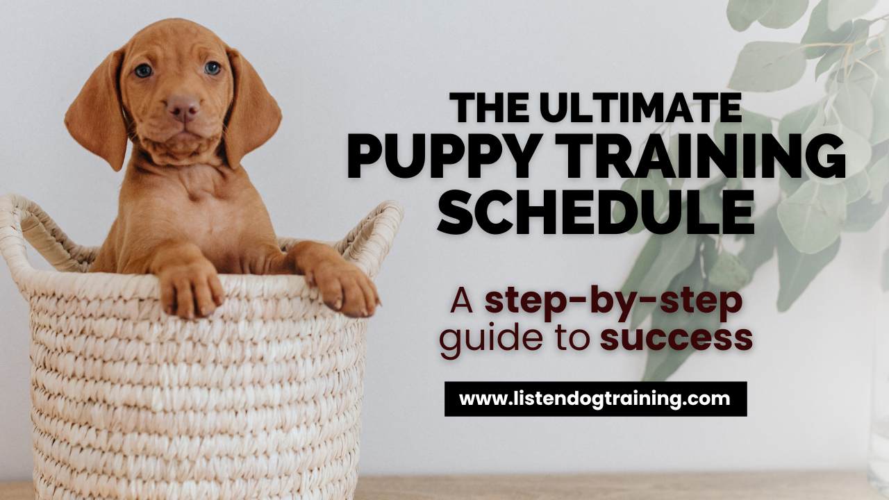 The Ultimate Puppy Training Schedule: A Step-by-Step Guide for Success