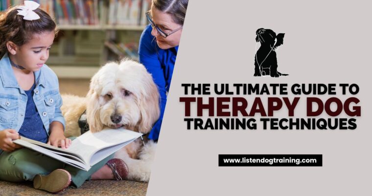 Paws for Healing: The Ultimate Guide to Therapy Dog Training Techniques